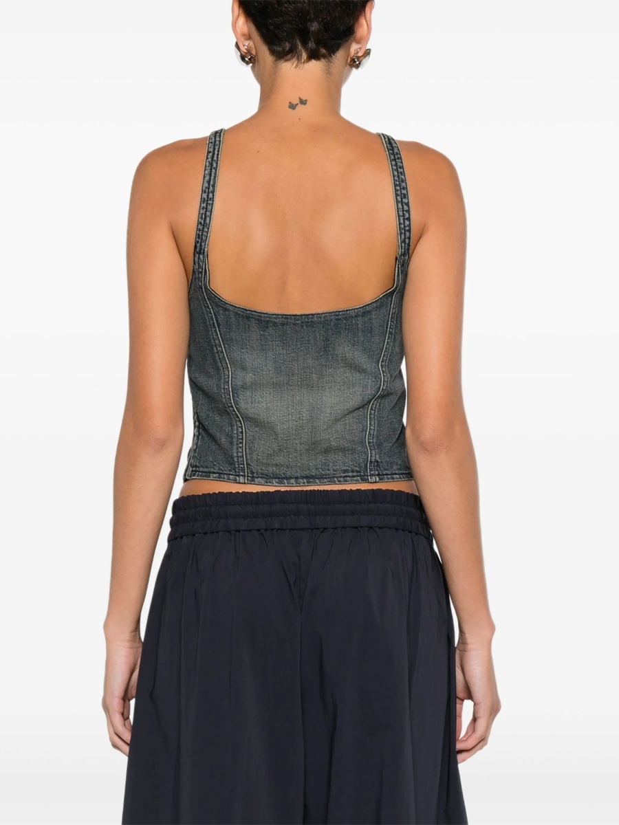 Vesta Max Mara albastra - Img 4