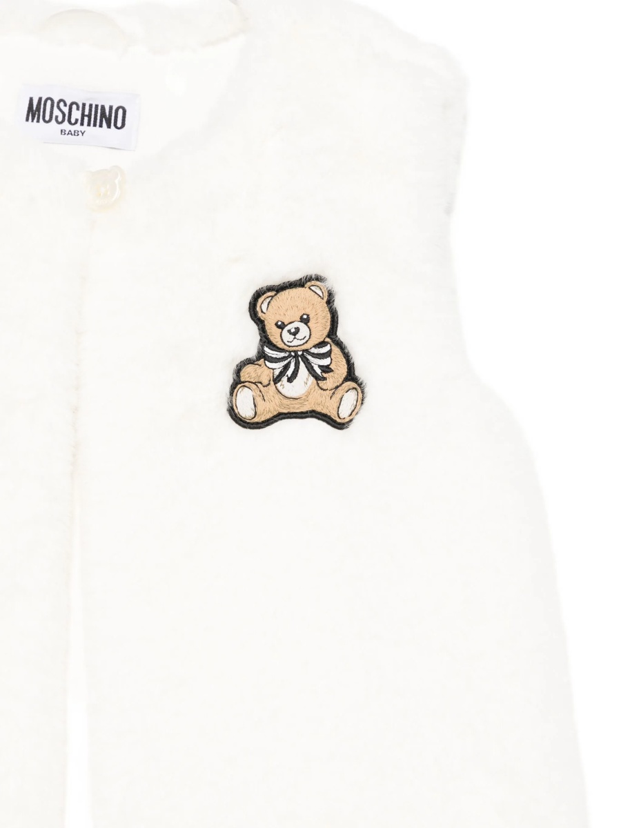 Vesta Moschino alba din polyester - Img 3