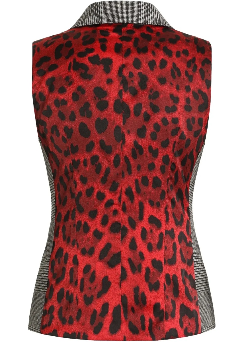 Vesta Prince of wales double breasted Vest - Img 4