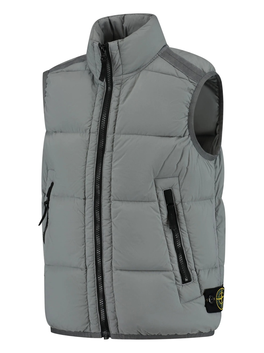 Vesta Stone Island gri din poliamida si elastan - Img 3