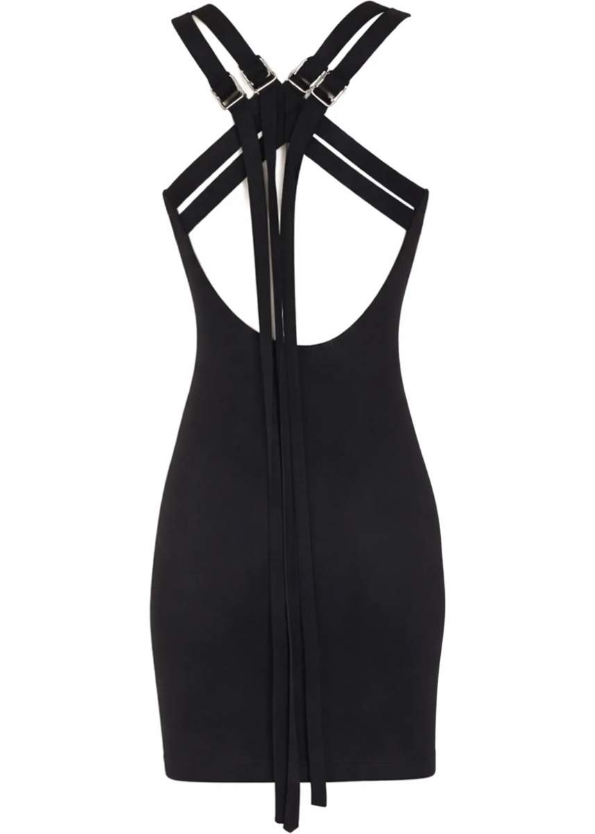 Viscose Blend Mini Dress - Img 3