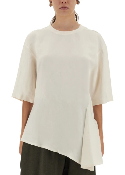 Asymmetrical "Vichy" T-Shirt