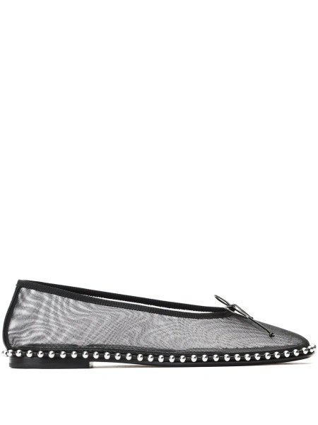 Balerini Alexander Wang negri din nylon
