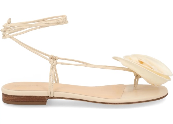 Balerini Sandal With Silk Flower