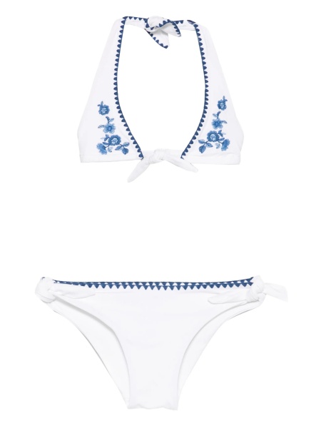 Bikini Ermanno Scervino Kids albi din poliamida si elastan