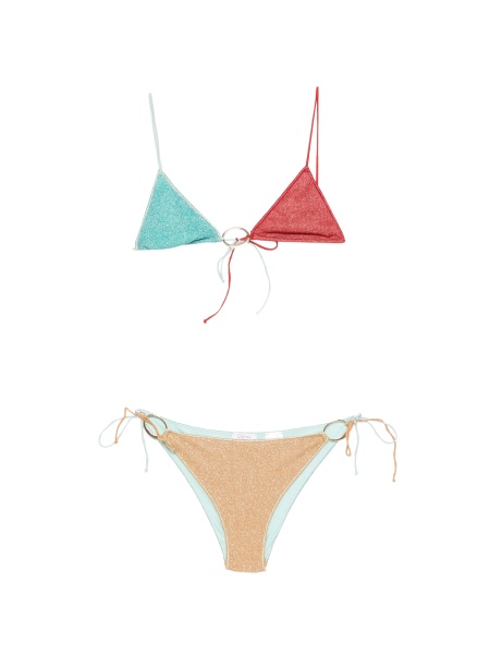 Bikini OSEREE albastri din fibre metalice si poliamida