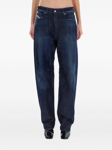 Blugi boyfriend Diesel albastri