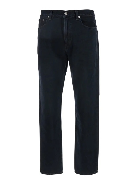 Blugi 'Curtise' Black Jeans with Logo Patch on the Back in Denim Men