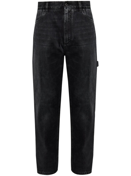Blugi drepti Dolce & Gabbana negri