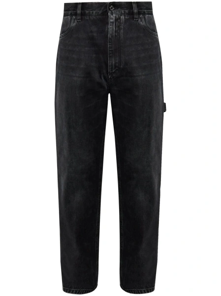 Blugi drepti Dolce & Gabbana negri
