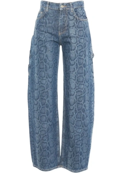 Blugi drepti Liu Jo Blue Denim albastri