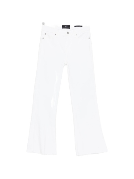 Blugi evazati 7 For All Mankind albi