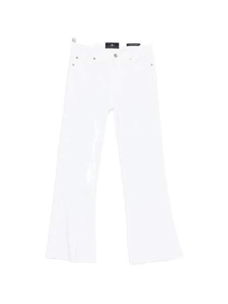 Blugi evazati 7 For All Mankind albi