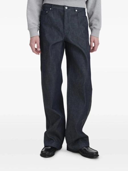 Blugi evazati A.P.C. albastri