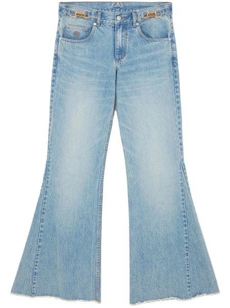 Blugi evazati Stella McCartney albastri