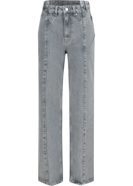 Blugi Ganni multicolor din denim