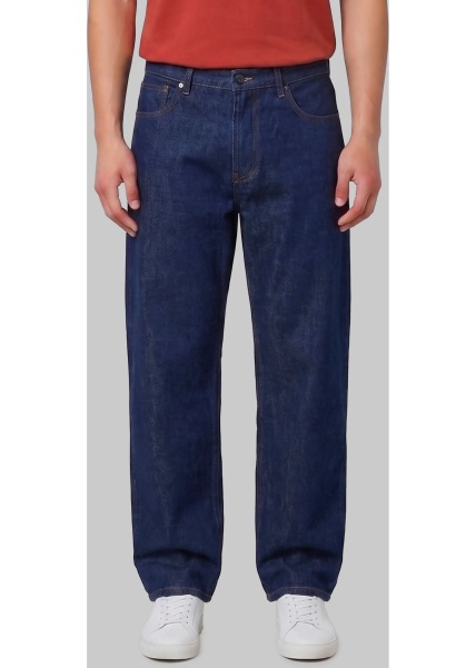 Blugi Indigo Loose Jeans