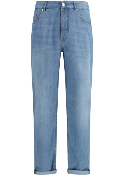 Blugi Jeans in cotton with distressed effect
