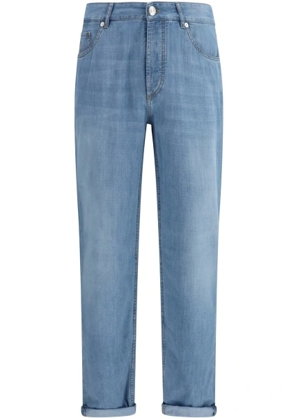 Blugi Jeans in cotton with distressed effect