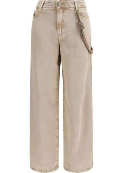 Blugi Lauryn Jeans with jeweled cord