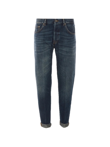 Blugi slim fit Dondup albastri