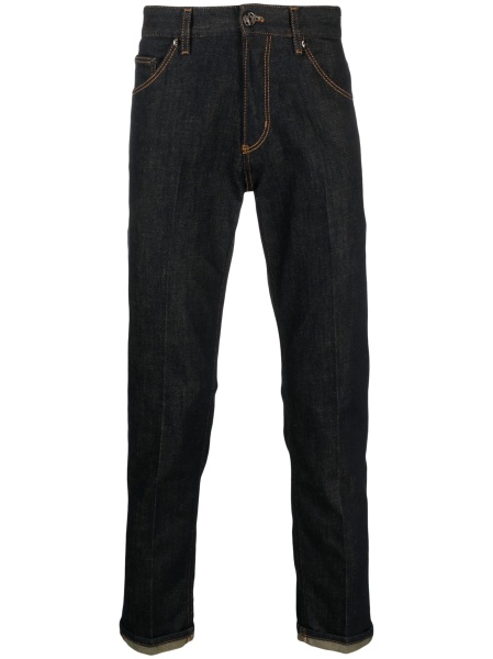 Blugi slim fit PT TORINO albastri