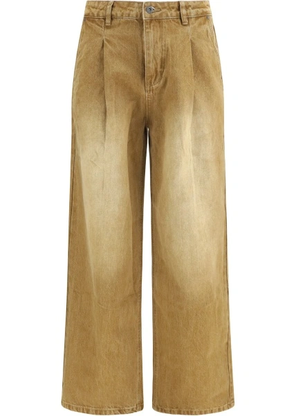 Blugi Wide-leg cotton Jeans