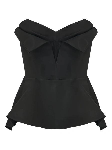 Bluza Alexander McQueen Bow neagra