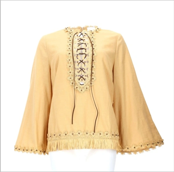 Bluza Blusa Con Frange