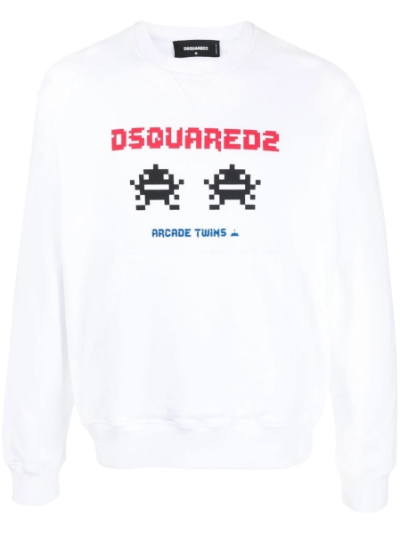 Bluza de trening DSQUARED2 alba