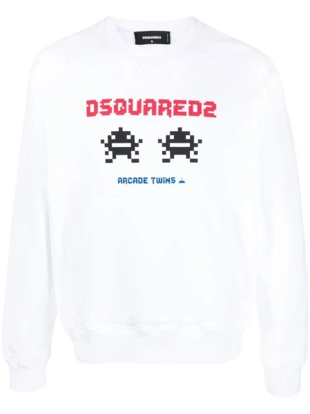 Bluza de trening DSQUARED2 alba