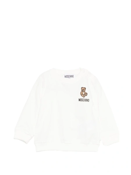 Bluza de trening Moschino alba