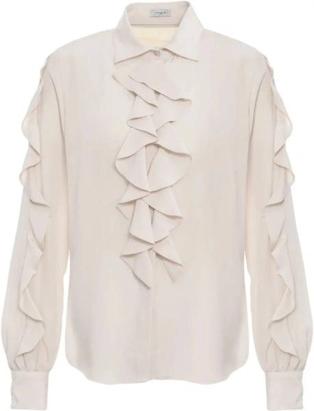 Bluza Himon's alba din matase