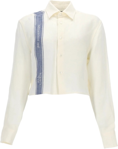 Bluza Linen Shirt With Logo