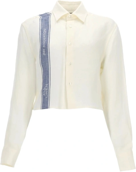 Bluza Linen Shirt With Logo