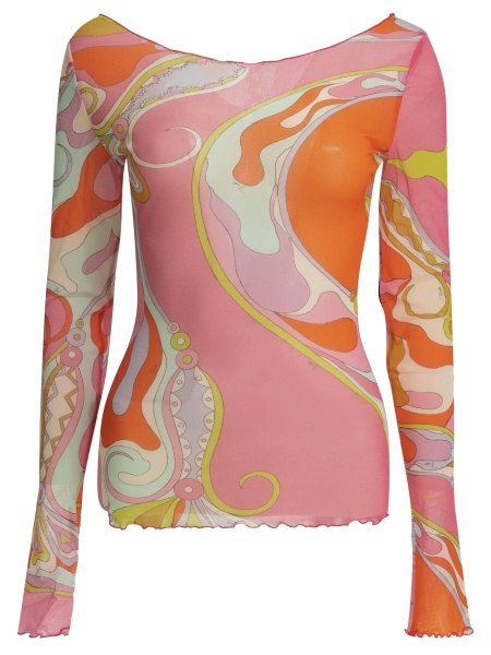 Bluza "Orchidee" fitted top