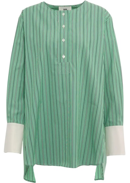 Bluza Striped cotton blouse