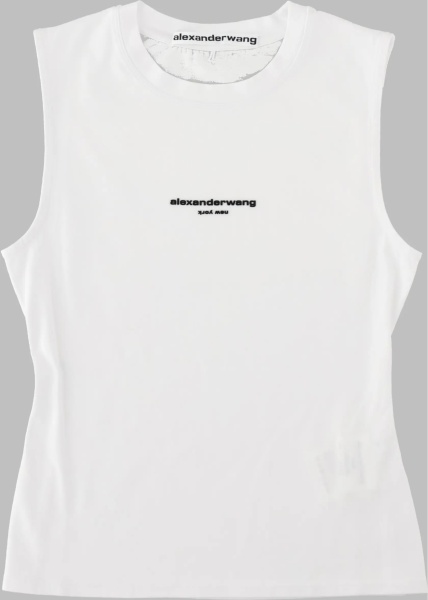 Bluza Tank Top In Cotone Stretch