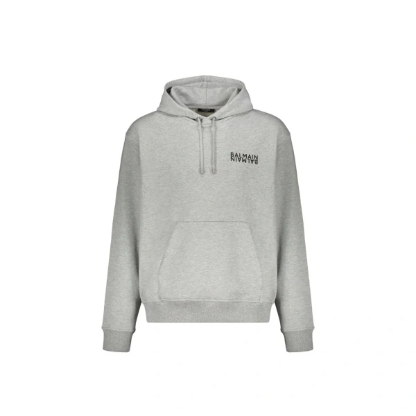 Bluza trening Balmain Logo Motif Hoodie