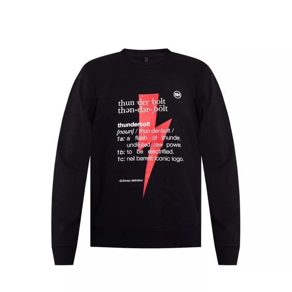 Bluza trening Neil Barrett Logo Sweatshirt