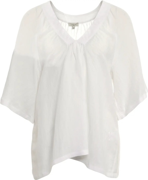 Bluze Cotton-linen blend blouse