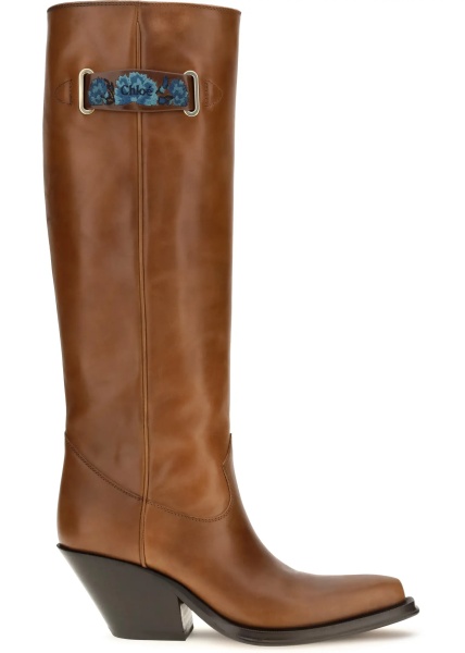 Bocanci Azelan over-the-knee leather Boots