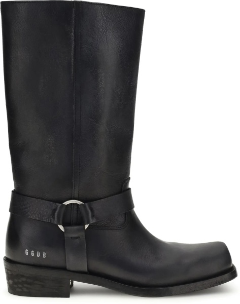 Bocanci Leather Biker Boots