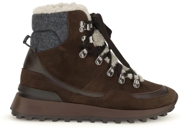Bocanci Suede lace-up Ankle Boots