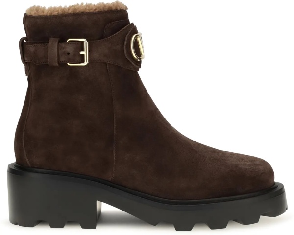 Bocanci VLogo Signature leather ankle Boots