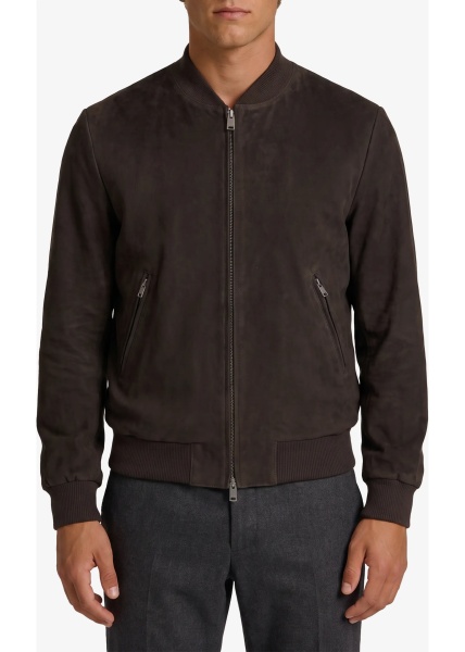 Bomber Didier Suede Bomber Jacket