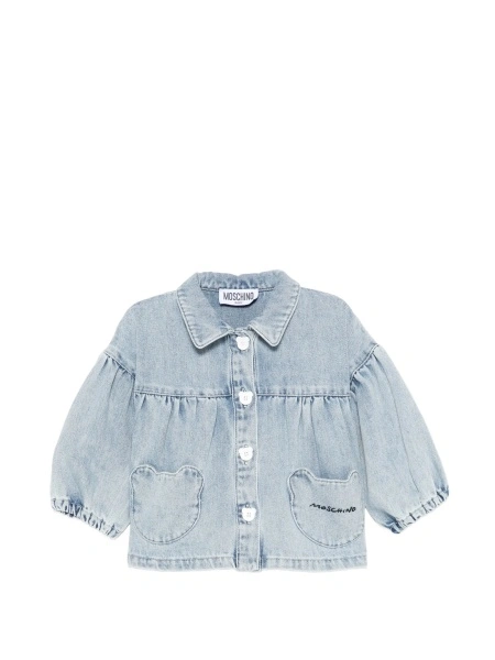 Bomber jacket Moschino albastra