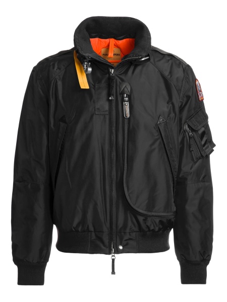 Bomber jacket Parajumpers neagra din poliamida
