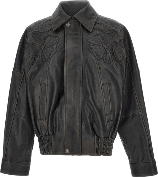 Bomber Nappa leather bomber Jacket