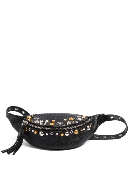 Borseta Valentino Garavani neagra din piele